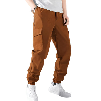 Casual Cargo Pants Multi-Pocket Design