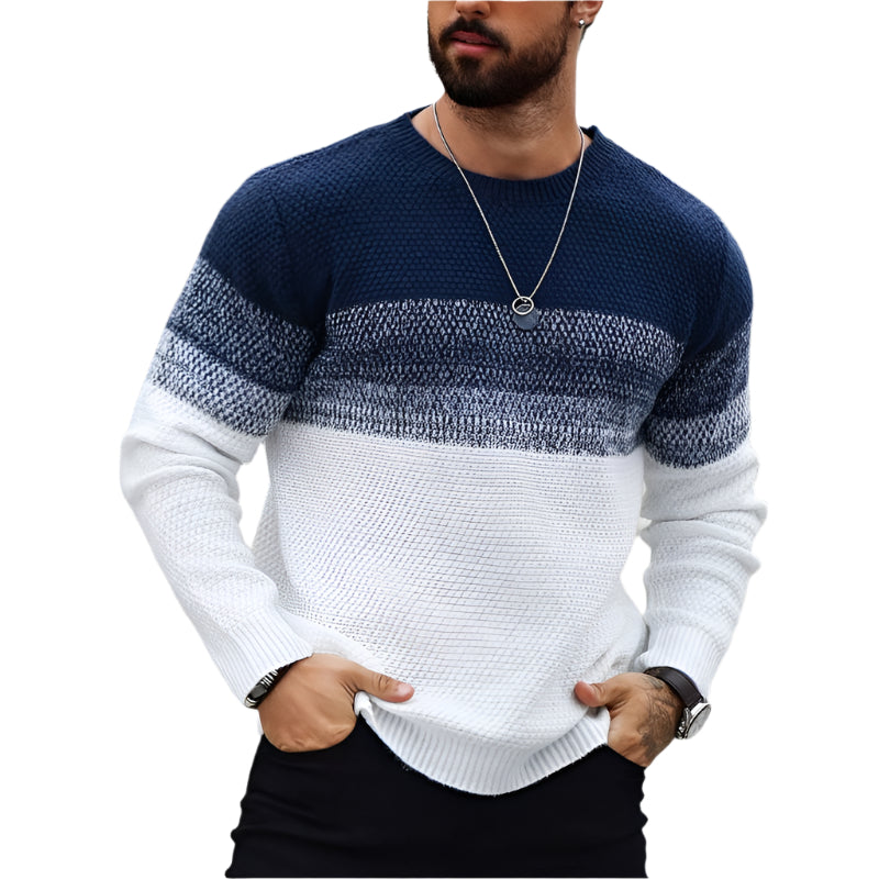 Men's Gradient Knit Sweater