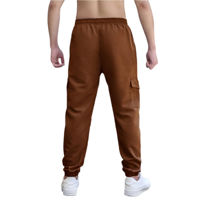 Casual Cargo Pants Multi-Pocket Design