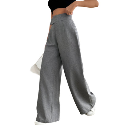 Women's High-Waist Wide-Leg Pants