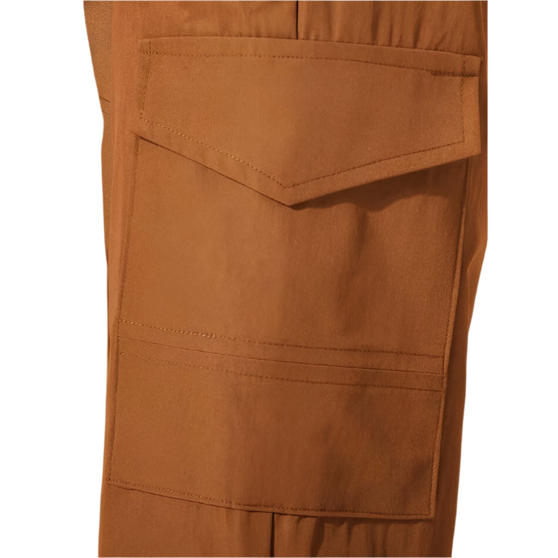 Casual Cargo Pants Multi-Pocket Design