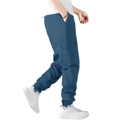 Casual Cargo Pants Multi-Pocket Design