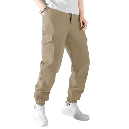 Casual Cargo Pants Multi-Pocket Design