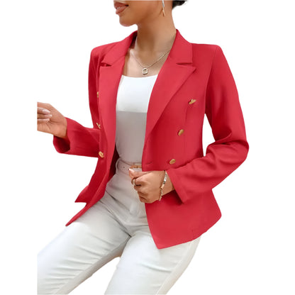 Women's Double-Breasted Blazer