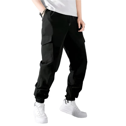 Casual Cargo Pants Multi-Pocket Design